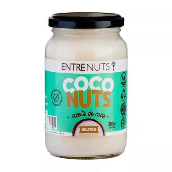 Entre nuts aceite de coco neutro  x 360 cc