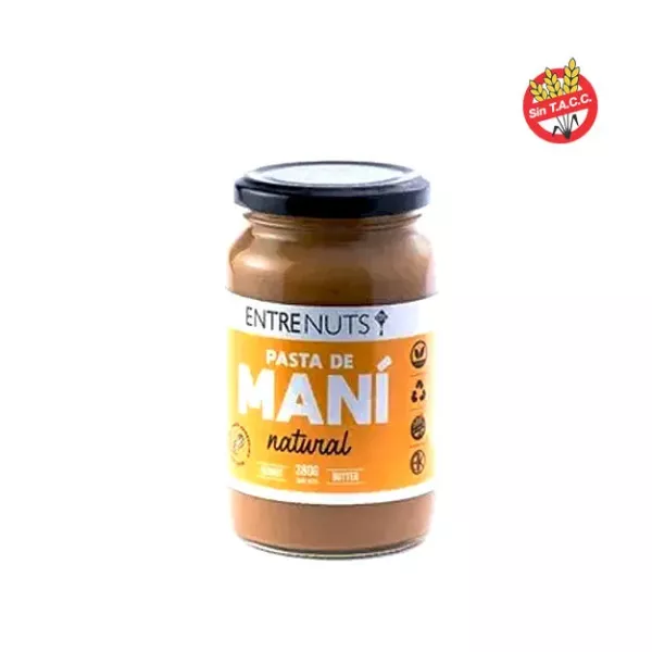 Entre Nuts Pasta de Mani natural