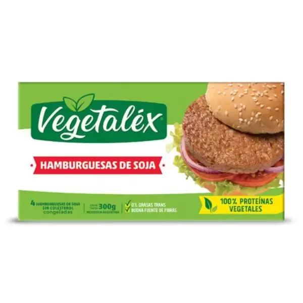 Vegetalex Hamburguesas Clasicas X4U