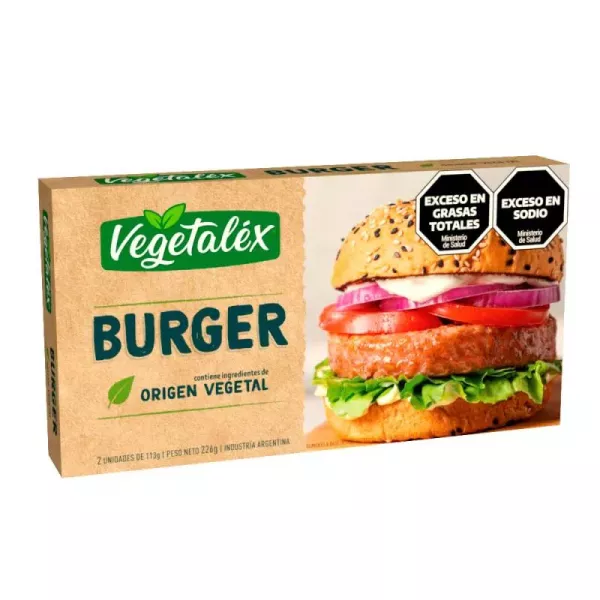 Burguer Vegetalex X 2 Unid