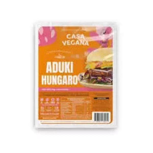 Casa vegana medallones aduki hungaro