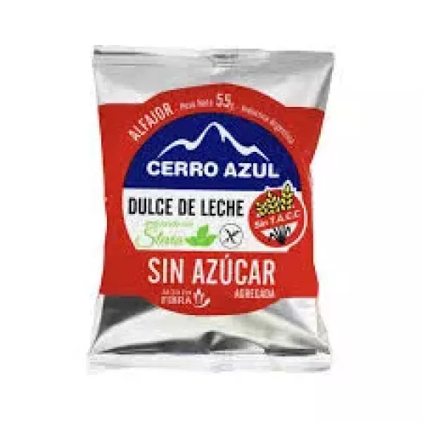 Alfajor Cerro Azul SIN AZUCAR Dulce de leche