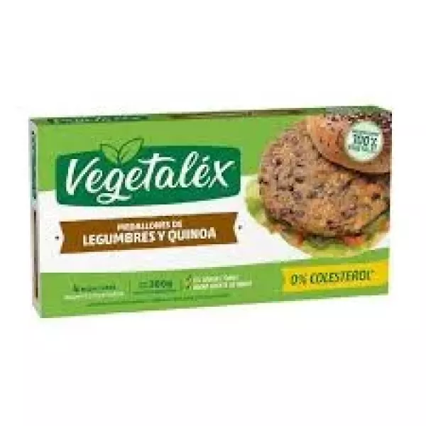 Vegetalex Medallones Lenteja Y Quinoa