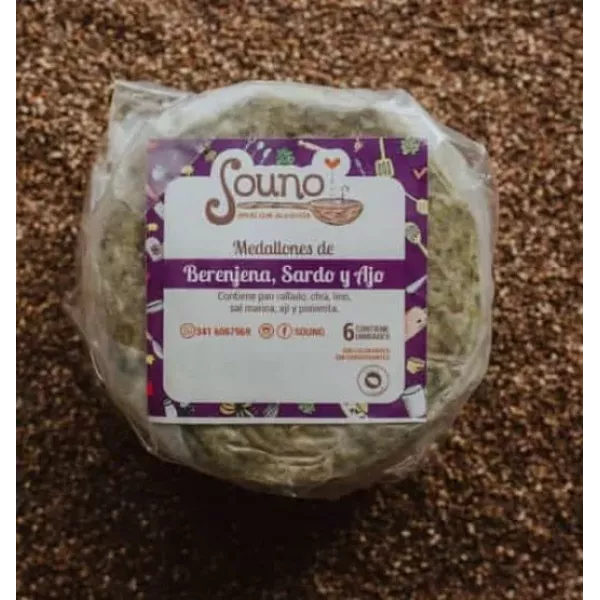 Souno Berengena Regiano Y Ajo