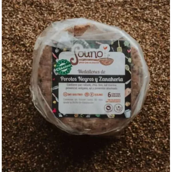 Souno Poroto Negro Y Zanahoria X 6 U